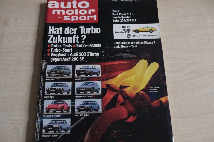 Deckblatt Auto Motor und Sport (08/1981)